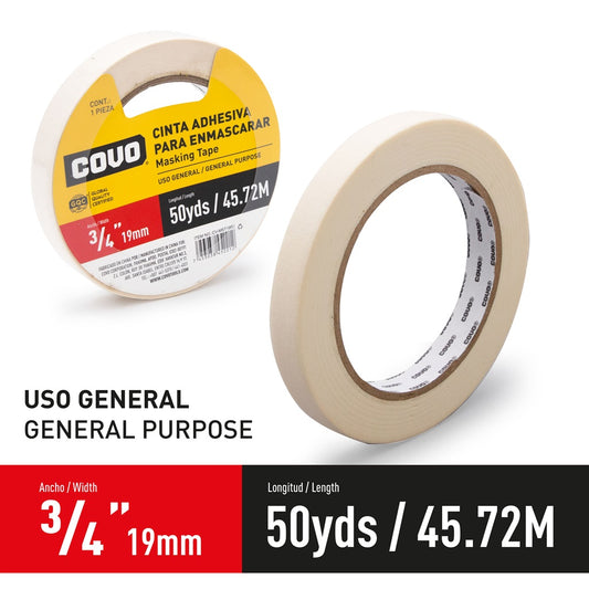 Tape - Masking 3/4" #CV-MST1950 [12/96]