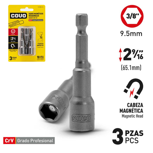 Bit - Nut Driver 3/8" #CV-MNS-3-8 [12/96]