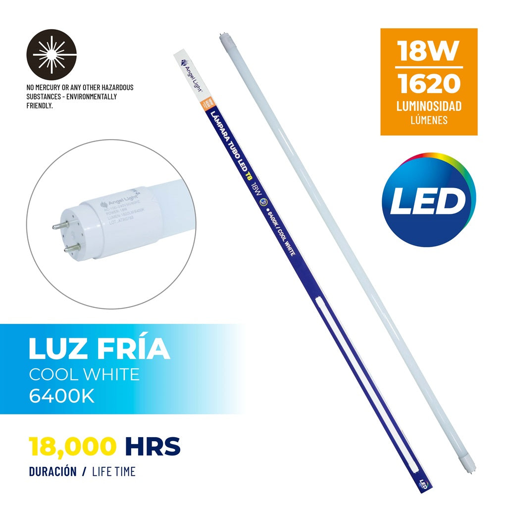 Tube LED 4ft - 18w #A105-T8-18W-G [30]