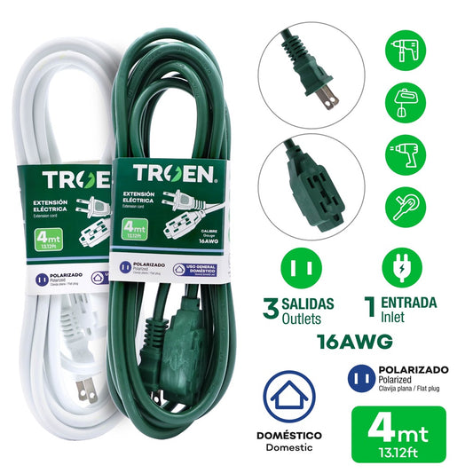 Cord - Ext - 4m #A136-RO2723-4-G [10/50]