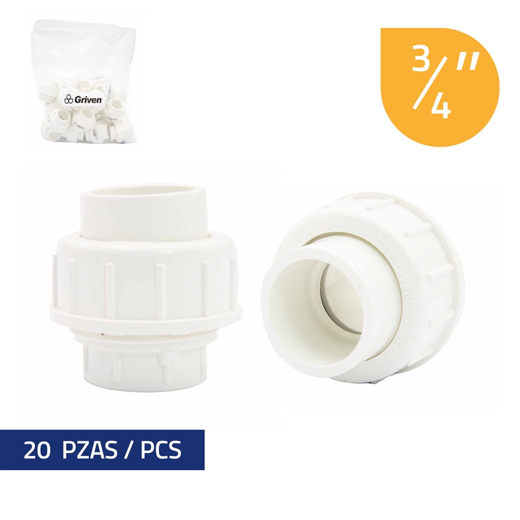 Union - 3/4" #A145-P1002 [200]