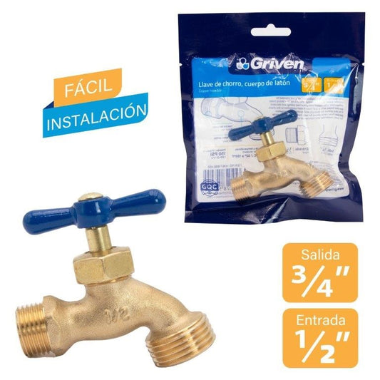 H/Bib Cock - Metal #A367-BIB145B [100]