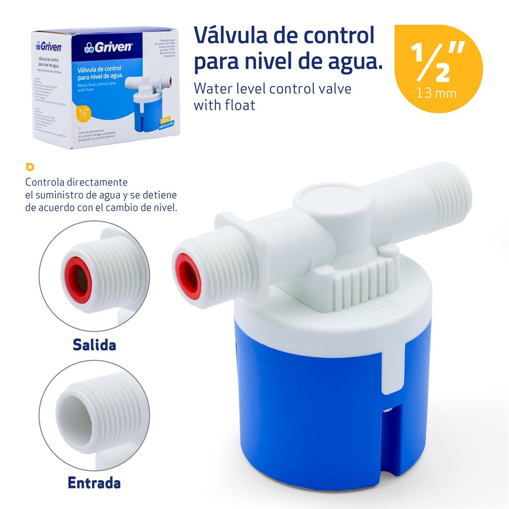 Valve - Float 1/2" #A367-JYN15 [60]