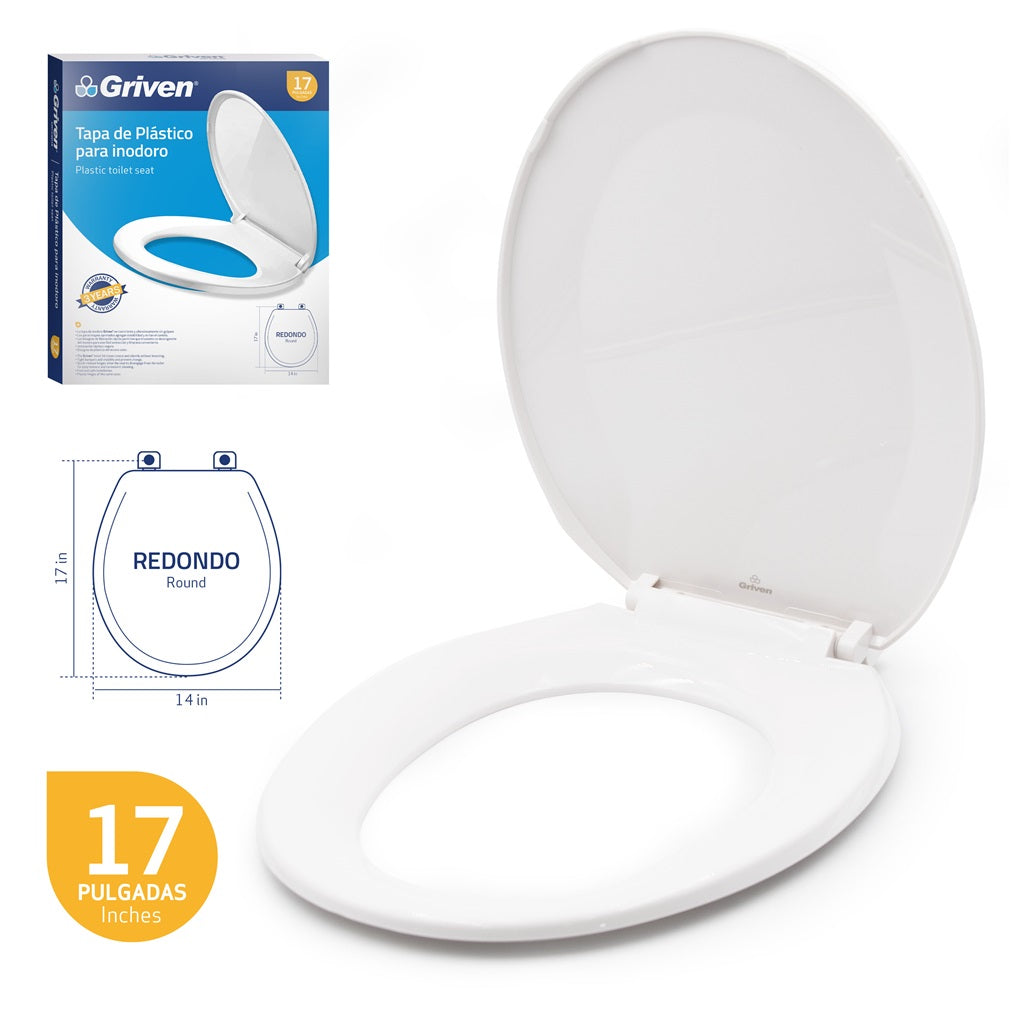 Toilet Seat - Round #A367-KJ931CB [10]