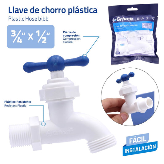 H/Bib Cock - PVC #AA367-LLA-81 [120]