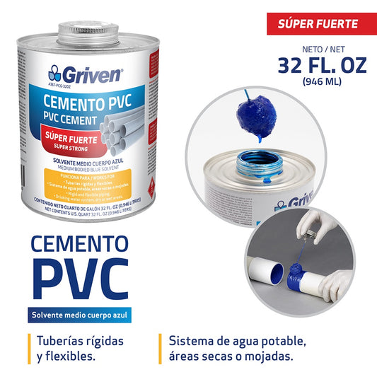 Cement PVC - 32oz #A367-PCG-32OZ [12]