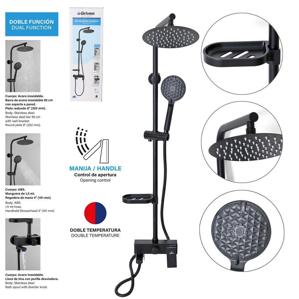 Shower Column #A367-SH-8T-B1 [4]