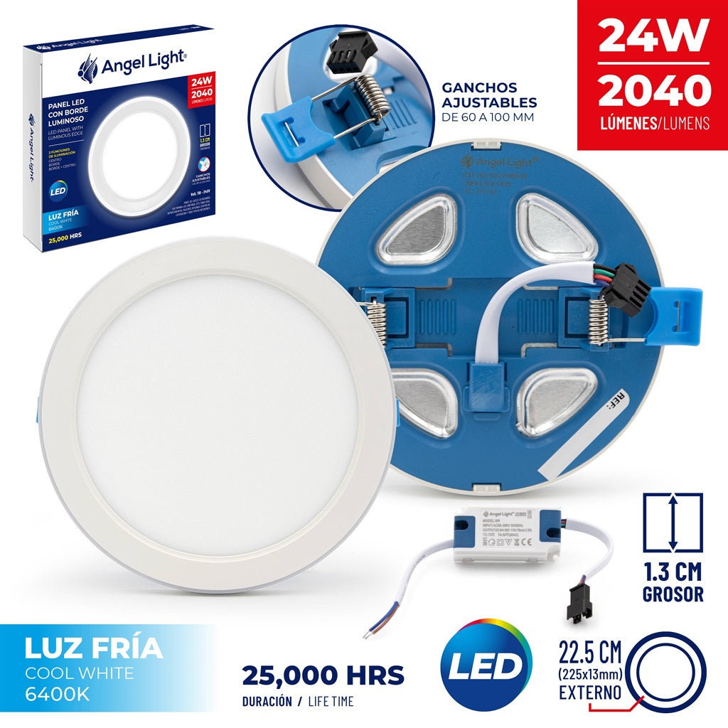 Light LED - Recessed 24w #AL-PB005R-24W [24]