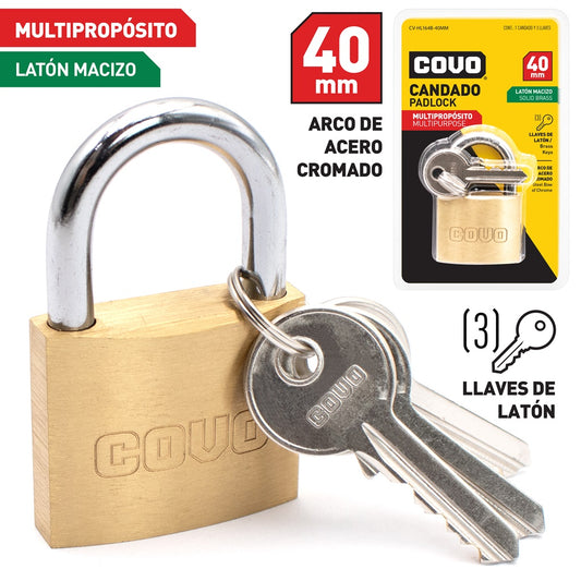 Padlock 40mm #CV-HL164B-40MM [60]