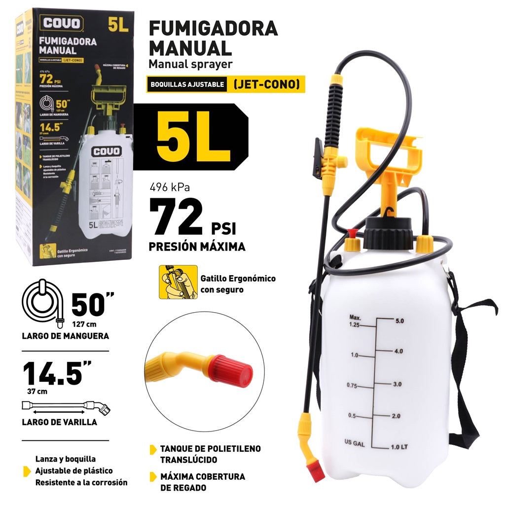 Pressure Sprayer 5L #CV-SPB-5L [6]