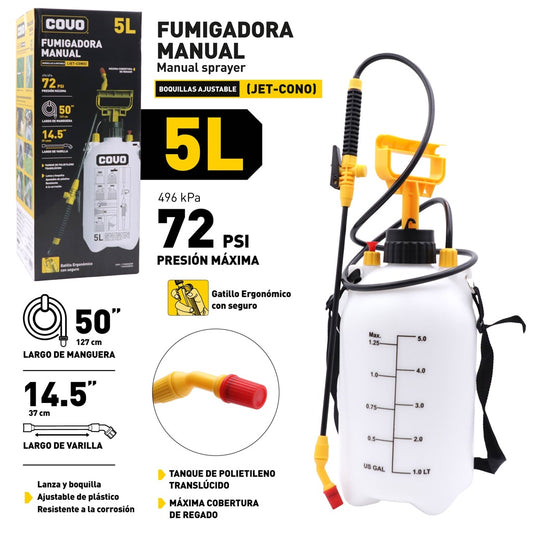 Pressure Sprayer 5L #CV-SPB-5L [6]