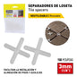 Spacer - Tile 3mm - 150pcs #CV-TS-3MM [12/96]