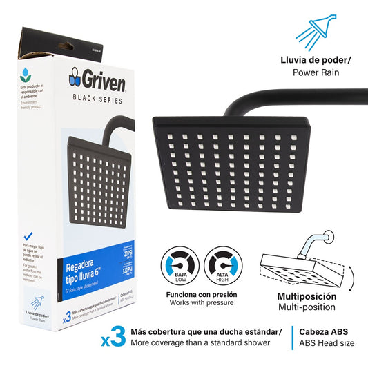 Shower Head - 6" #GV-SHB-A6 [12]