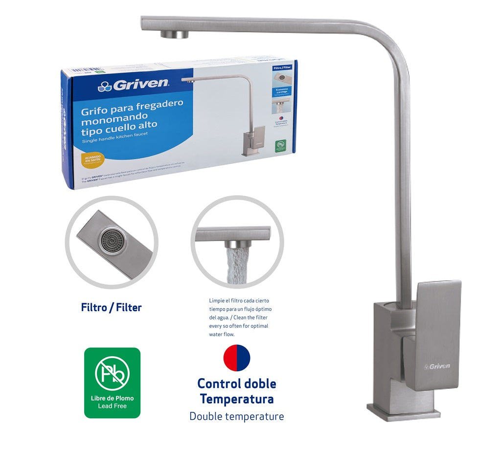 Faucet - Kitchen #GV-SMF603-3-8 [12]