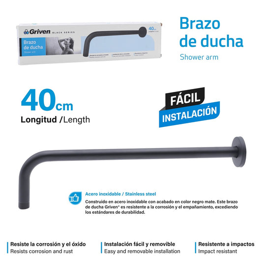 Arm - Shower - 40cm #GV-SRB4 [20]