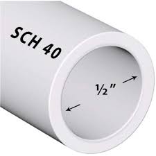 Pipe - PVC - SCH40 1/2" x 19ft [100]