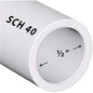 Pipe - PVC - SCH40 1/2" x 19ft [100]